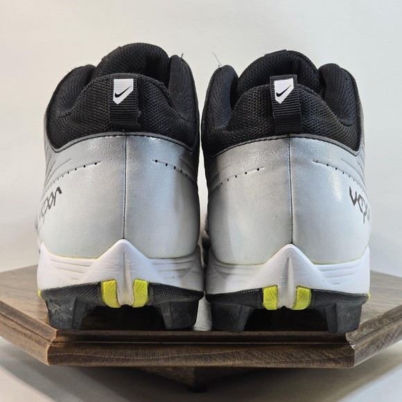 Nike Vapor Strike 5 TD Shoes Mens Size 13 Black White Baseball Cleats 684698-010 - Picture 6 of 10